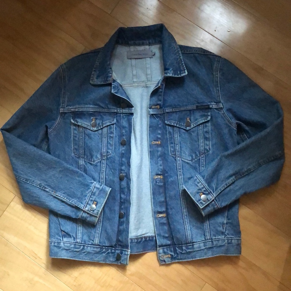 CALVIN KLEIN JEANS Denim Trucker Jacket Mens M